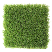 Square patch of Epic Max Permeable turf, American-made, with lush green texture.