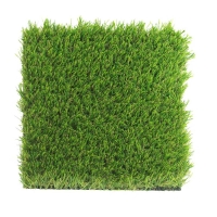 Square patch of Epic XL permeable artificial grass by AST, showcasing lush green texture
