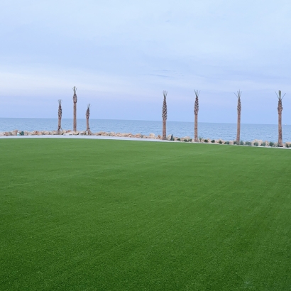 AmeriPlay. Embassy Suites courtyard. St. Augustine, FL. artificial turf installation