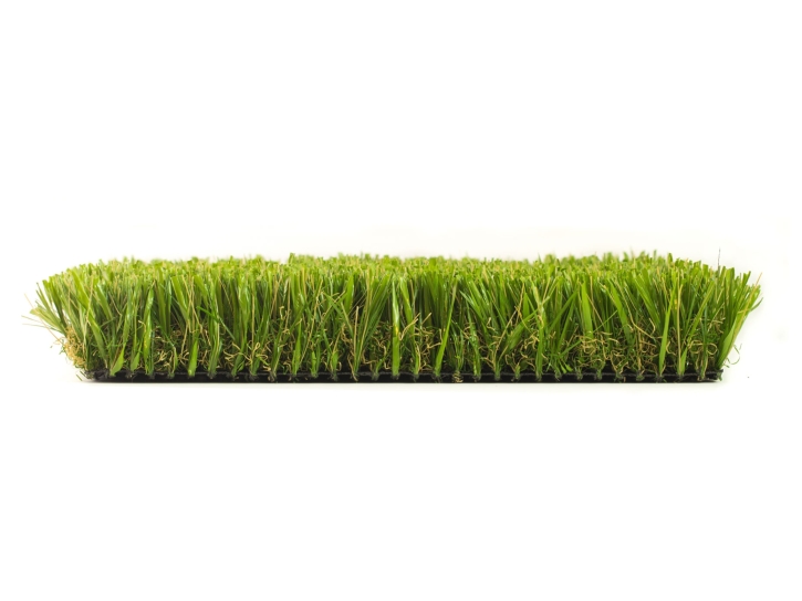 AST Supreme artificial grass, synthetic turf, grass, sample side, thatching, Field Green Apple Green Olive Green Light Brown